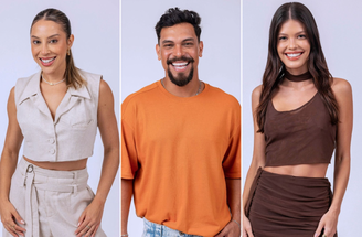 Renata, Vinicius e Vitória Strada estão no paredão