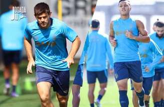 Fotos: Lucas Uebel | Grêmio FBPA - Legenda: Kannemann (esquerda) e Marlon (direita) são as novidades na lista de relacionados do Grêmio para enfrentar o Mirassol