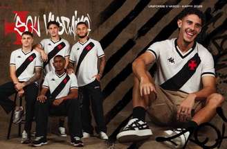 Novo uniforme de goleiros do Vasco da Gama –