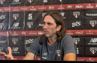 Reprodução - Legenda: Luis Zubeldía, técnico do São Paulo