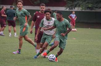 Fotos: Leonardo Brasil/FFC - Legenda: Fluminense tenta dar salto na classificação do Brasileirão sub-20 e encara o Juventude