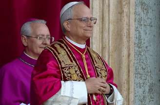 Reprodução/ Vatican News - Legenda: Robert Prevost adotou o nome de Leão XIV