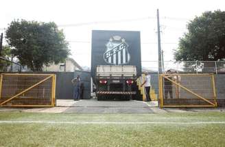 Novo CT da base deve ser entregue no dia 9 de junho – Reinaldo Campos/Santos FC