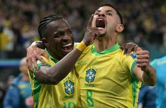 Vini Jr fez o gol da vitória do Brasil sobre o Paraguai –