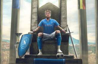 De Bruyne é o novo reforço do Napoli para a próxima temporada-