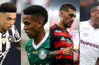 Fotos: Vitor Silva/ BFR, Cesar Greco/SEP, Gilvan de Souza /CRF e Divulgação/] FFC - Legenda: Brasileiros entram em campo por bolada no Mundial de Clubes