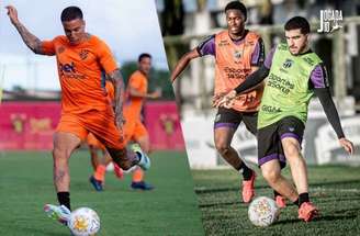 Fotos: Paulo Paiva/Sport Recife e Wellerson Gomes/Ceará - Legenda: Sport tenta sua redenção na temporada, contra o Ceará