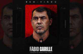 Clube baiano anunciou a chegada de Carille –