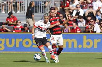 São Paulo venceu o último duelo contra o Flamengo com gol de Calleri –