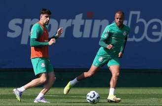 Maurício também voltou a treinar no Palmeiras –
