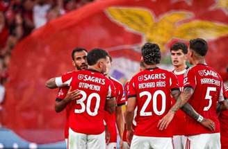 Richard Ríos se destacou na estreia com a camisa do Benfica