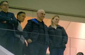 Alexandre de Moraes durante Corinthians x Palmeiras –