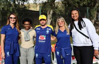 A ex-zagueira Zizi e o técnico da Seleção Feminina, Arthur Elias, são velhos conhecidos, desde o período no Centro Olímpico –