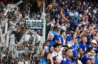 Fotos: Vitor Silva/Botafogo e Gustavo Aleixo/Cruzeiro - Legenda: Botafoguenses e cruzeirenses se encontram neste domingo, no Colosso do Subúrbio