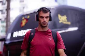 Paulo Paiva / Sport Recife. - Legenda: Rafael Thyere vê boa partida do Sport contra o Bahia, mas ressalta situação difícil da equipe