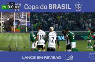 Palmeiras perde para o Corinthians e está eliminado da Copa do Brasil –