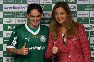 Khellven é apresentado no Palmeiras –