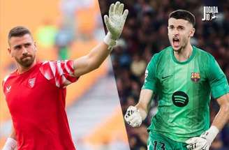 Fotos: Divulgação / Athletic Club / FC Barcelona - Legenda: Debate domina a baliza da seleção campeã europeia