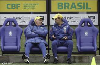 Treino da Seleção Brasileira na tarde deste domingo –