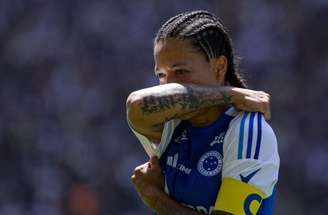 Byanca em ação na final do Cruzeiro contra o Corinthians –