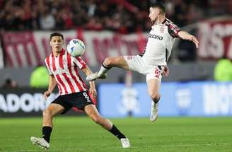 Flamengo comemora a classificação à semifinal da Libertadores.