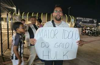 Hulk faz muito pelo Atlético. Mesmo quando está em baixa. 