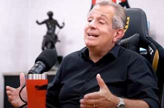 Luiz Eduardo Baptista na Gávea, sede do Flamengo –