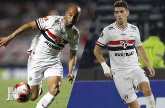 Luiz Gustavo em campo pelo São Paulo –