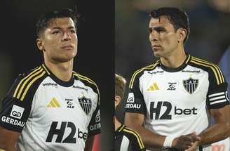 Fotos: Pedro Souza / Atlético - Legenda: Alan Franco e Junior Alonso estão com suas seleções na Data Fifa