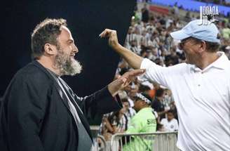 Fotos: Divulgação/Nottingham Forest / Vitor Silva/Botafogo - Legenda: Marinakis e Textor andam juntos nos negócios