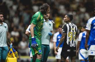 Pedro Souza / Atlético - Legenda: Após choque na cabeça, Cruzeiro descarta lesão em Cássio