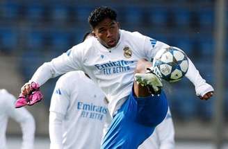 - Divulgação/Real Madrid - Legenda: Endrick não tem espaço no Real Madrid desde a chegada de Xabi Alonso