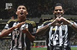 fotos de Pedro Souza / Atlético - Legenda: Rony e Hulk são jogadores importantes para o Atlético