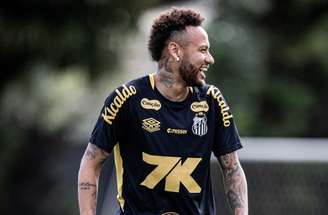 Neymar em duelo do Santos contra o Fluminense – Fotos: Raul Baretta/ Santos FC.