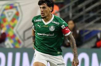 Sosa em ação pelo Palmeiras contra o Santos –