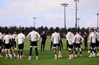 Atividade de preparação do City antes de encarar o Liverpool –