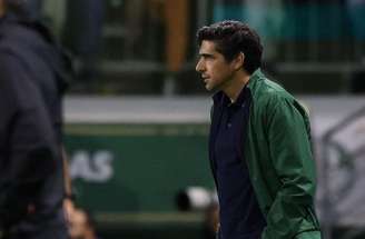 Abel Ferreira sob o comando do time do Palmeiras –
