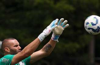 Palmeiras treina visando clássico contra o Santos –