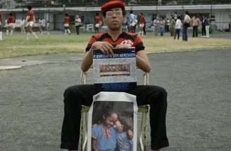 Jards Macalé nunca escondeu a sua paixão pelo Flamengo.