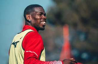 Paul Pogba durante treinamento pelo Monaco –