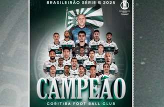 Coritiba vai até Manaus, vence o Amazonas e confirma o título da Série B do Brasileiro.