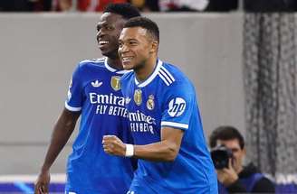 Vini Jr e Mbappé infernizaram a defesa do Olympiacos –