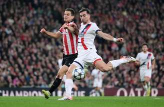 PSG bem que tentou, mas não conseguiu furar a marcação do Athletic Bilbao – David Ramos/Getty Images