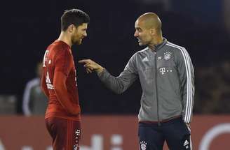 Guardiola treinou Xabi Alonso no Bayern de Munique -Alexander Hassenstein/Bongarts/Getty Images