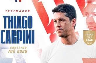 Thiago Carpini já treinou o Vitória –