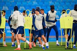 Atividade de preparação da Inter em Riad, na Arábia Saudita –