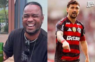 Arrascaeta em jogo contra o PSG –