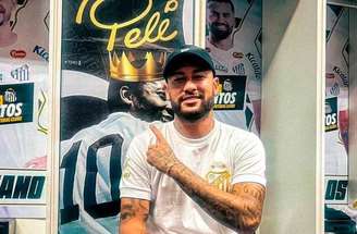 Neymar fez um golaço olímpico contra a Inter de Limeira –