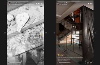 Amanda Kimberlly expõe resultado do estrago em sua casa depois de fortes chuvas em São Paulo – Fotos: Reprodução / Instagram