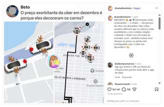 Preços abusivos Uber